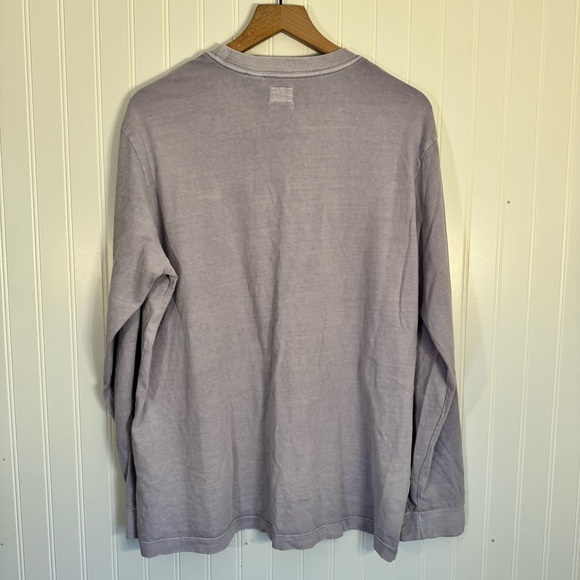 Levi's Men’s Washed Light Purple Relaxed Fit Long Sleeve Size Large 100% Cotton - Picture 4 of 10